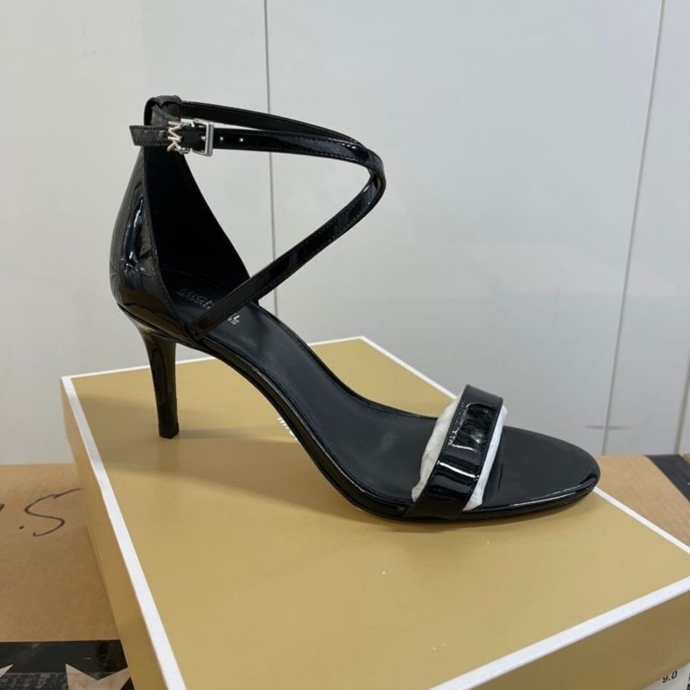 Michael Kors Ava Mid Sandal Black 🔥NEW WITH BOX 🔥 $95 - Picture 3 of 6
